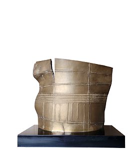 Eveli Przepiorka #Escultura Modernista Em Bronze 20x22cm (fora a base)