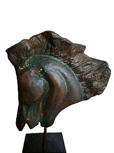 Gian Pietro Zagni #Escultura em Bronze Cavalo 12x12cm fora a base