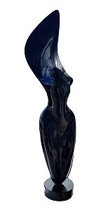 Hildebrando Lima, Anjo Negro , Em Resina marmore , 120x25cm