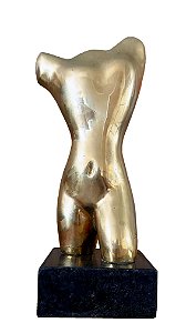 Bruno Giorgi, Torso - Escultura Em Bronze 28x13x10cm (medidas totais) Mmm
