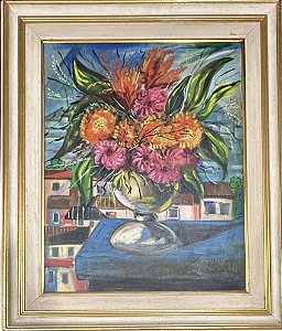E. Di Cavalcanti - Arte Modernista, óleo sobre tela - 92x74cm. V47
