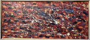 Antonio Bandeira, óleo sobre tela - 60x140cm. V47