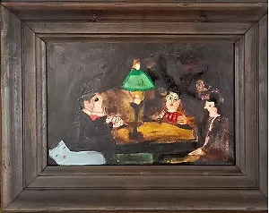 Asfaradoff Nibbes,óleo Sobre Tela , 30x20cm(mi).jv9