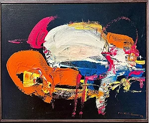 Manabu Mabe , Óleo Sobre Tela , 40x50cm ! Jv9