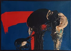 Manabu Mabe , Óleo Sobre Tela , 40x60cm ! Jv9