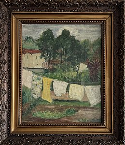 Alfredo Volpi, Óleo Sobre Tela, 46x38cm  B8