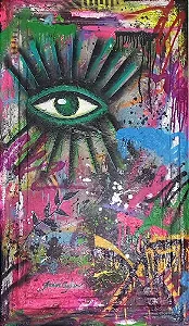 Junior Aydar 2024, Técnica Mista sobre Placa, 68x120cm  b8