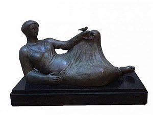 Alfredo Ceschiatti, pompeana, escultura em bronze, com selo Zani, 80x40cm p7