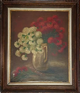 Giuseppe Perissinotto. Óleo Sobre Tela 64x52,5 Cm.b8