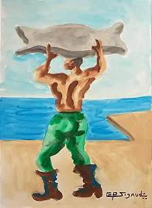 Eugênio De Proença Sigaud, Aquarela Sobre Cartão 20x30cm B8