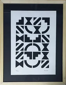 Athos Bulcão, Serigrafia , 42x30cm ! Jv9