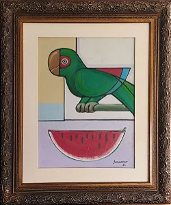 Sebastião Januário, Óleo Sobre Tela 40x30cm Med Int, Jv9