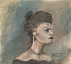 Arthur Timotheo, Desenho Sobre Cartão, 28cm X 31,5cm B8