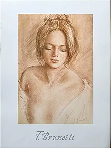 Fernando Brunetti, Gravura Medindo 50cm X 70cm B8