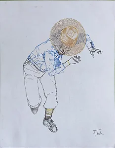 Norberto Nicola, Técnica Mista Sobre Cartão, 26cm X 33cm B8
