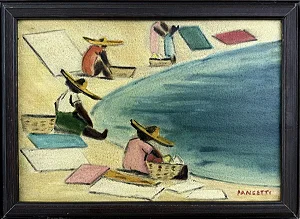 José Pancetti, Óleo Sobre Tela, 30x20cm B8