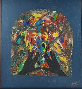 Jony , Óleo Sobre Tela, 80cm X 64cm Medida Interna