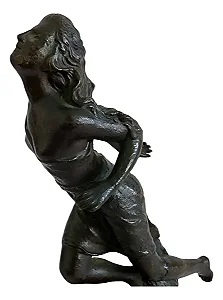 Diana Potter , Escultura Bronze , 23x10x7cm .med Totais !b8