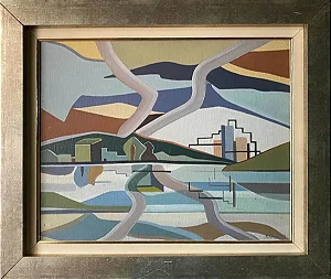 Klaudio Ursic , Óleo Sobre Tela , 1974.b8