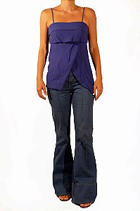Blusa Maria Filó Azul Atlântico