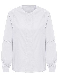 Camisa Shop2gether Branca Manga Sem Gola