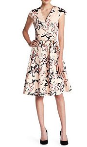 Vestido Kate Spade Rosa Claro Rodado Floral