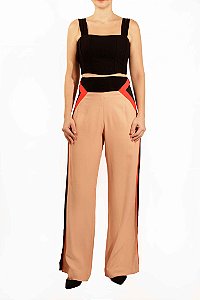 Calça Pantalona Animale Rosa