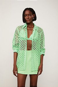 Camisa Animale Verde Laise com Top