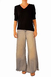 Blusa Preta Malha