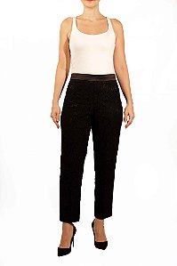 Calça Zara Renda Preta