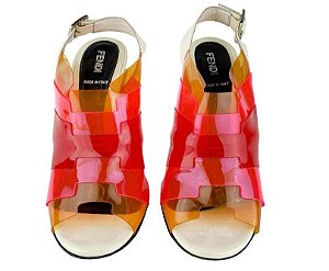 Sandália Fendi Vermelha