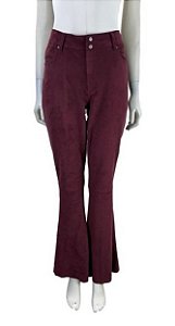 Calça Le Lis Blanc Vinho Camurça