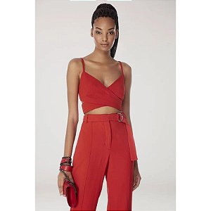 Top Animale Vermelho