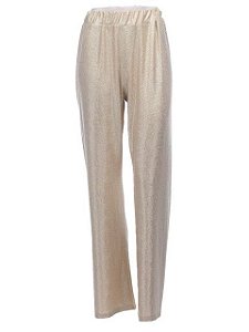 Calça Bhava Dourada Metalizada