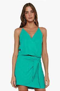 Blusa VIX Verde Água Lisa