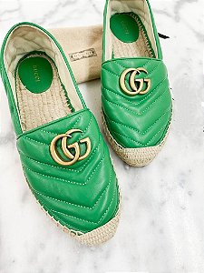 Espadrille Gucci Verde