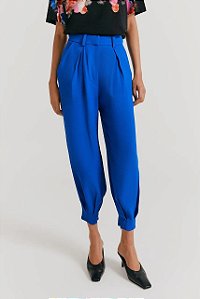 Calça NV Azul Royal Modelo Helena