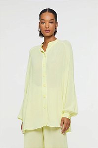 Bata Animale Georgete Amarelo Lima