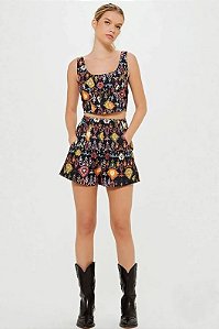 Short NV Sarja Estampa Ikat