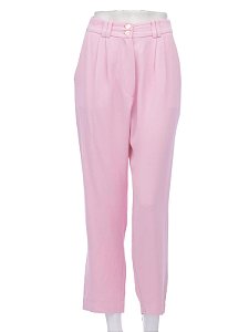Calça NV Modelo Reto Rosa Claro