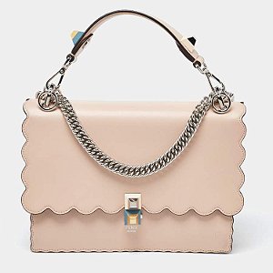 Bolsa Fendi Modelo Kan I Medium Pêssego