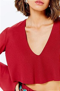 Blusa NV Modelo Lídia Vermelha