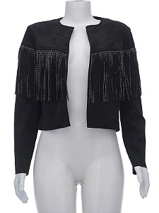 Casaco Zara Jaqueta Franjas Chamois