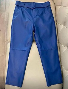 Calça Bhava Azul Couro