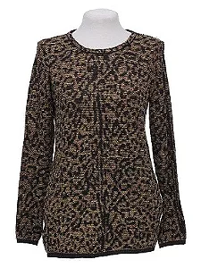 Blusa Animale Animal Print Lurex