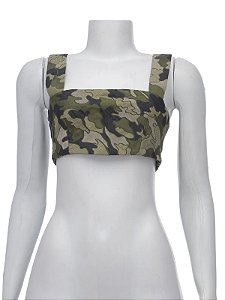 Top Andréa Bogosian Camuflado
