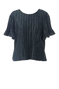 Blusa Mixed Verde Musgo de Veludo