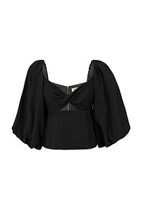 Blusa NV Preta Modelo Matilda