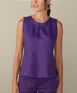 Blusa Souq Roxa Modelo Irina