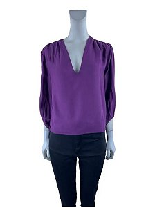 Blusa Cruise Roxa Gola V